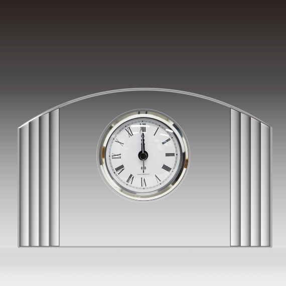 時計付きアイテム｜クリスタルの記念品・盾 - 日興インターナショナル